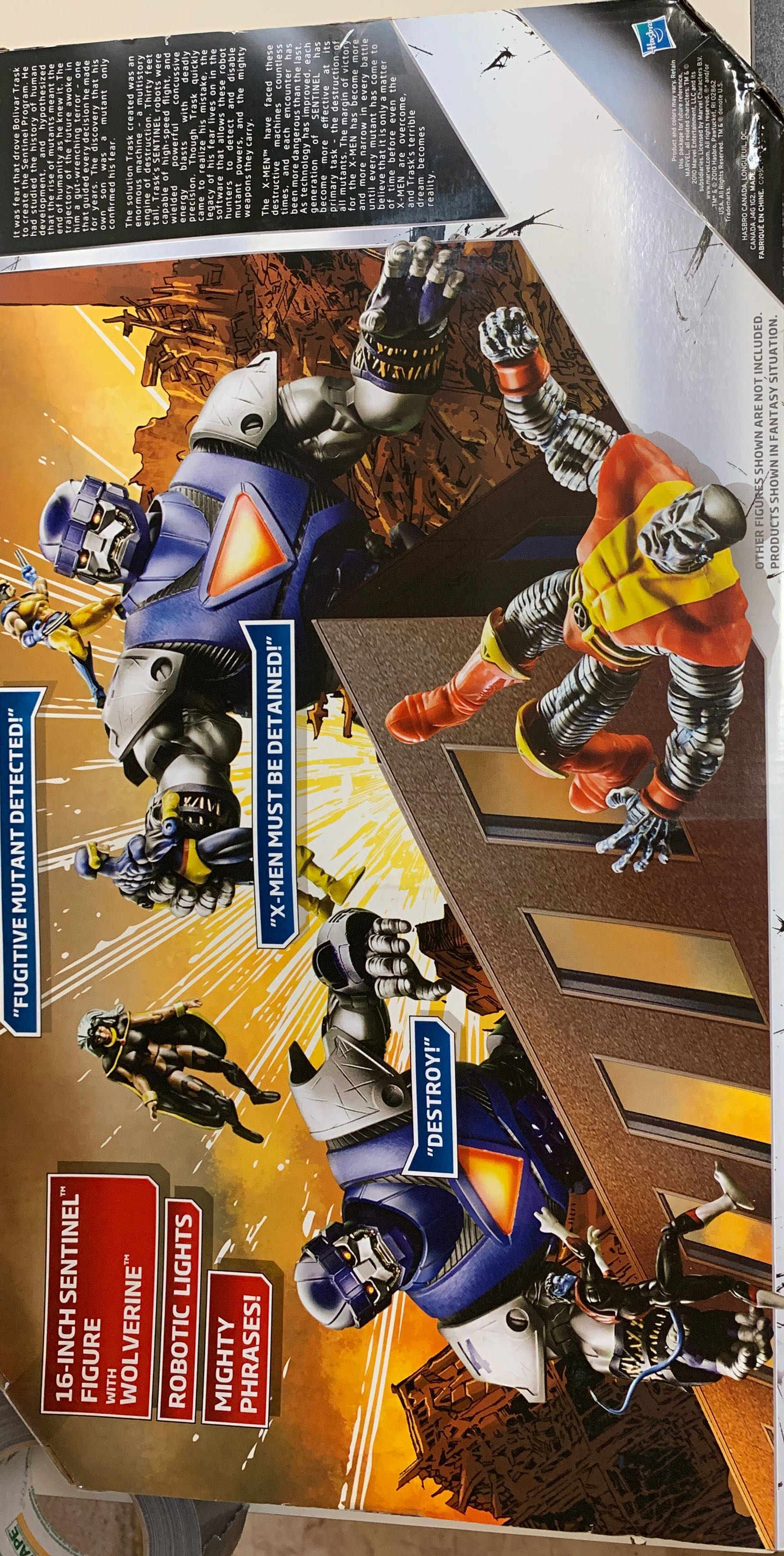 Marvel Universe Marvel Masterworks Series Sentinel Action Figure - Hasbro (Marvel Universe Masterwork) action figure collectible [Barcode 653569625421] - Main Image 3