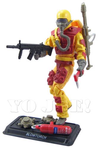 Blowtorch (Flamethrower) - Hasbro (G.I. Joe: The Pursuit of Cobra) action figure collectible [Barcode 653569625872] - Main Image 2