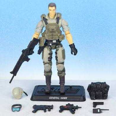 G.I. Joe Pursuit of Cobra: General Clayton “Hawk” Abernathy - Hasbro (G.I. Joe Pursuit Of Cobra) action figure collectible [Barcode 653569625896] - Main Image 3