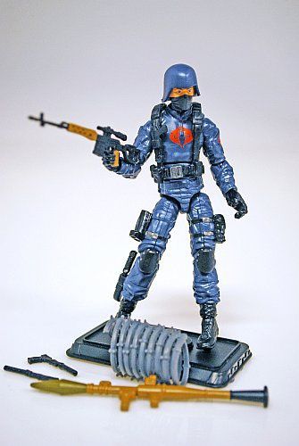 Cobra Trooper - Hasbro (G.I. Joe Pursuit Of Cobra) action figure collectible [Barcode 653569625926] - Main Image 2