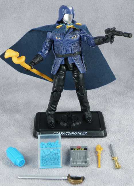 G.I. Joe Pursuit of Cobra: Cobra Commander  - Hasbro (G. I. Joe 3 3/4” Pursuit Of Cobra) action figure collectible [Barcode 653569625933] - Main Image 3