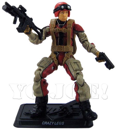 G.I. Joe- Cobra: Crazy Legs - Hasbro (G.I.Joe) action figure collectible [Barcode 653569625964] - Main Image 2
