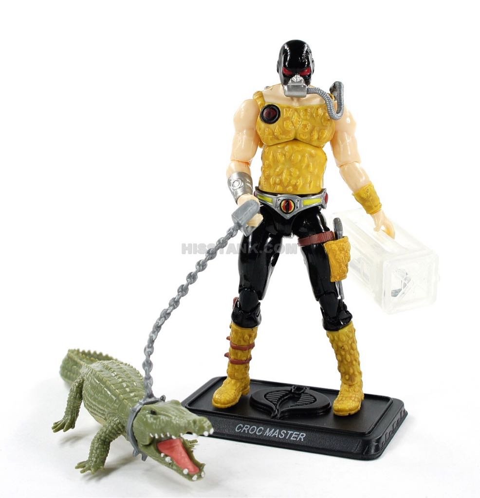 G.I. Joe- Cobra: Croc Master - Hasbro (G.I.Joe) action figure collectible [Barcode 653569625971] - Main Image 2