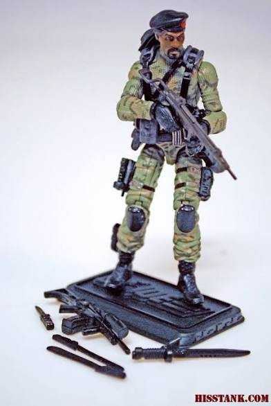 G.I. Joe 30th Anniversary: Renegades: SGT. Stalker - Hasbro (G. I. Joe 3 3/4” Pursuit Of Cobra) action figure collectible [Barcode 653569626374] - Main Image 3