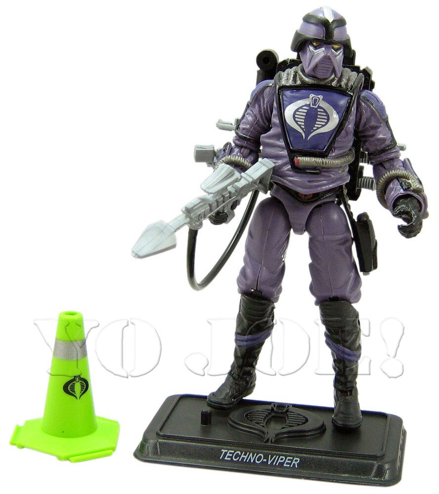 Techno-Viper - Hasbro (Vg - G.I. Joe 30th Anniversary Line) action figure collectible [Barcode 653569626398] - Main Image 2