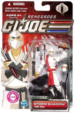 Storm Shadow (Cobra Ninja) - Hasbro (Renagades) action figure collectible [Barcode 653569626411] - Main Image 1