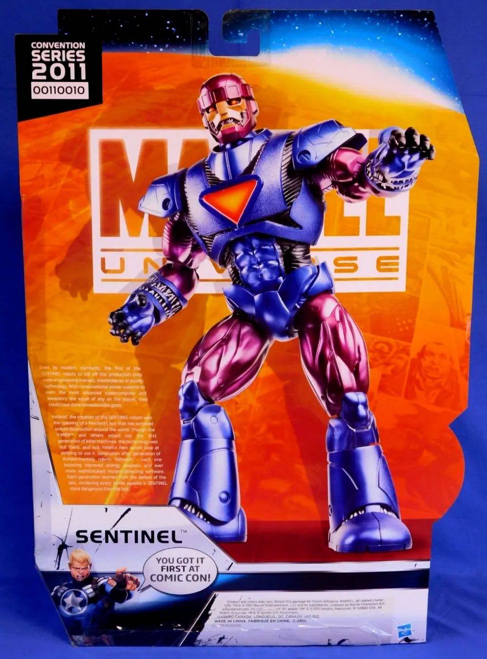 Marvel Universe: Sentinel - Hasbro (Marvel Universe) action figure collectible [Barcode 653569635918] - Main Image 4