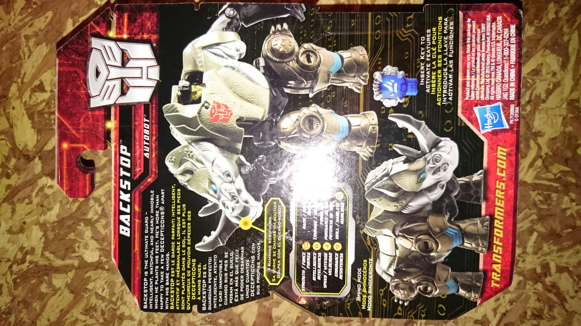 backstop - Hasbro (Transformers) action figure collectible [Barcode 653569638100] - Main Image 2