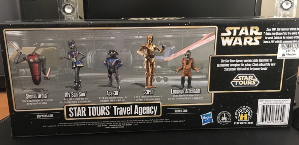 Disney Star Tours Travel Agency - Disney Theme Park Merchandise (Disney Star Tours) action figure collectible [Barcode 653569645702] - Main Image 2