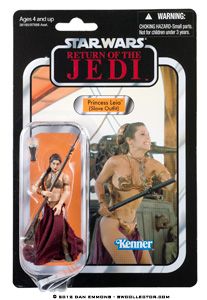 Leia Organa, Princess (Slave Outfit) - Hasbro (Return Of The Jedi) action figure collectible [Barcode 653569645894] - Main Image 2