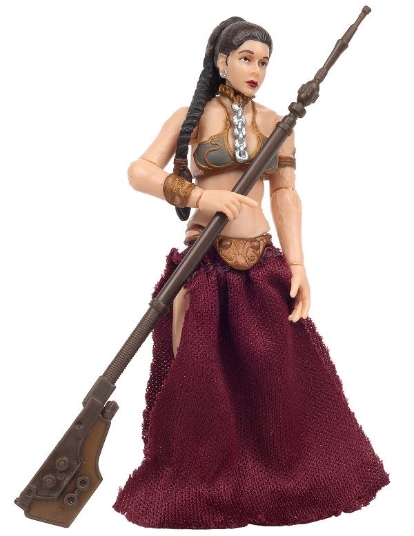 Leia Organa, Princess (Slave Outfit) - Hasbro (Return Of The Jedi) action figure collectible [Barcode 653569645894] - Main Image 3
