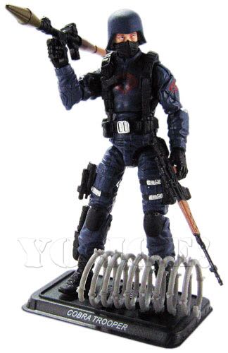 G.I. Joe 30th Anniversary
: Cobra Trooper - Hasbro (GI Joe 30th) action figure collectible [Barcode 653569646228] - Main Image 2