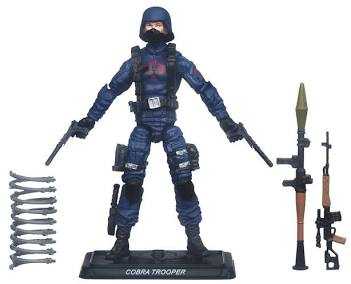 G.I. Joe 30th Anniversary
: Cobra Trooper - Hasbro (GI Joe 30th) action figure collectible [Barcode 653569646228] - Main Image 3