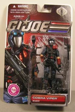 Hasbro G.I. Joe 30th Anniversary Action Figures (2012 Wave 1): Cobra Viper - Hasbro (G.I. Joe: 30th Anniversary) action figure collectible [Barcode 653569646259] - Main Image 1