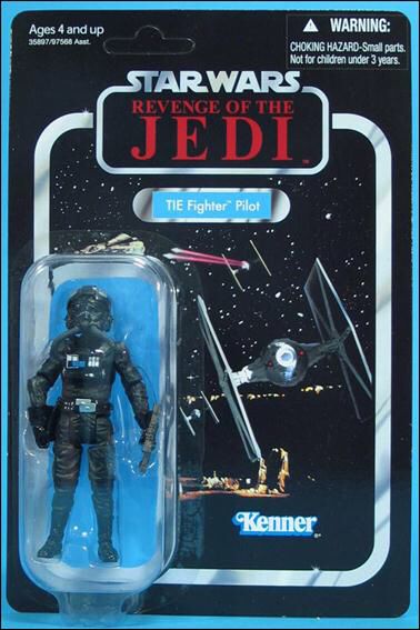 Tie Fighter Pilot - Hasbro (Start Wars Episode VI Return Of The Jedi) action figure collectible [Barcode 653569646273] - Main Image 2