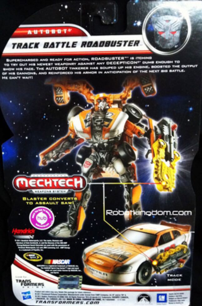 Track Battle ROADBUSTER - Hasbro (Dark Of The Moon) action figure collectible [Barcode 653569648611] - Main Image 2
