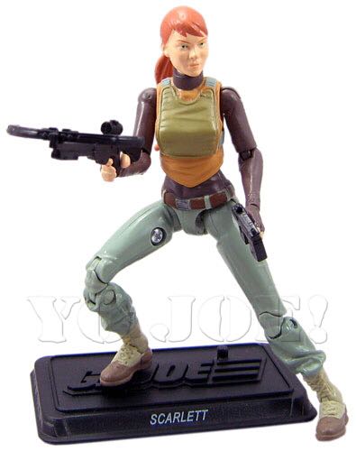 G.I. Joe 30th Anniversary: Scarlett - Hasbro (G.I. Joe 30th Anniversary-Renegades) action figure collectible [Barcode 653569650300] - Main Image 2