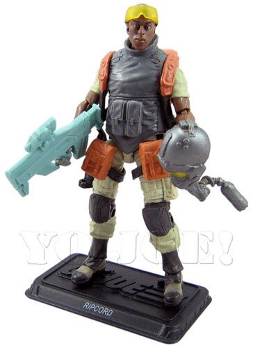 G.I. Joe 30th Anniversary: Ripcord - Hasbro (G.I. Joe 30th Anniversary-Renegades) action figure collectible [Barcode 653569650324] - Main Image 2