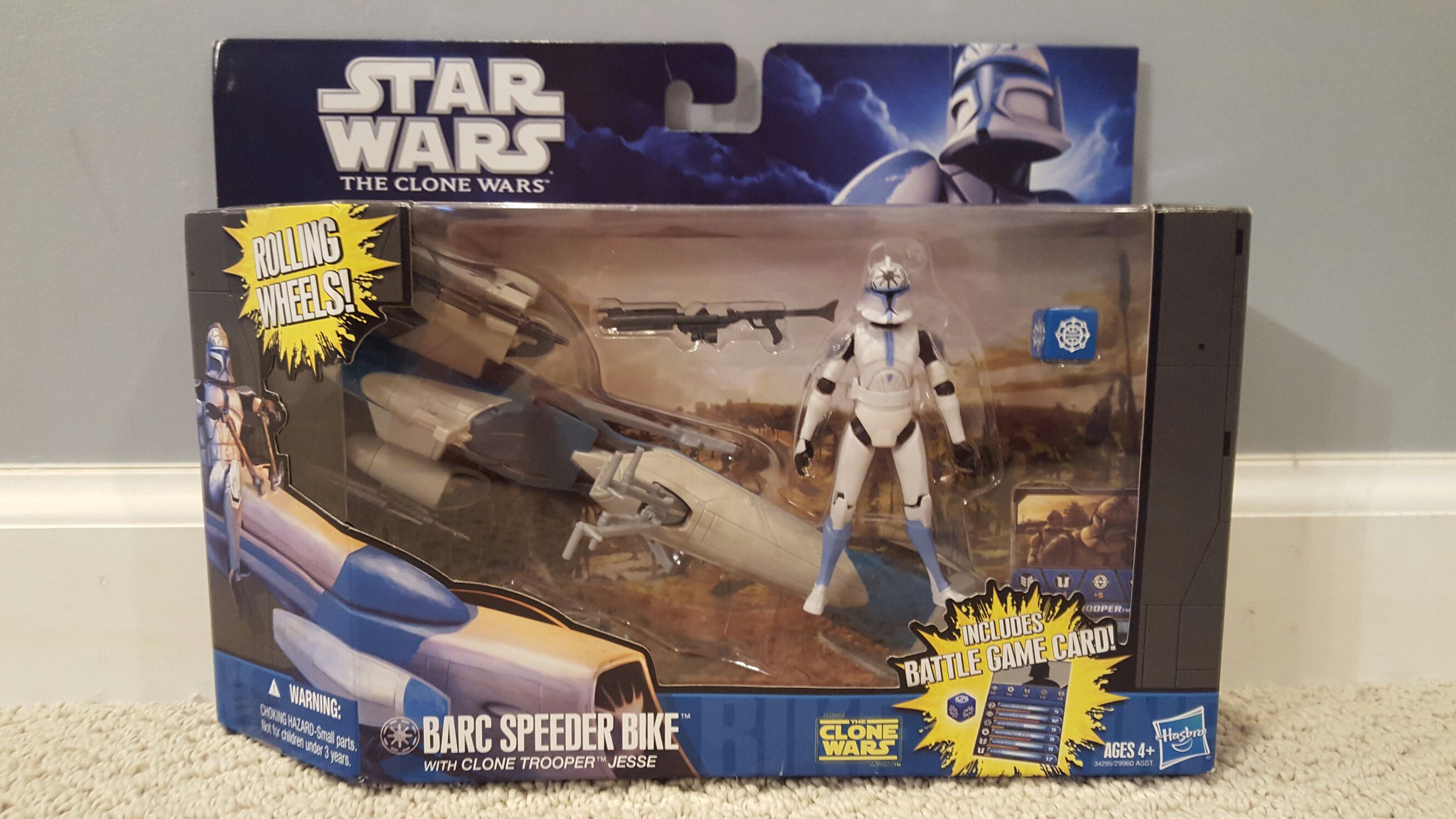 0DV Barc Speeder Bike with Clone Trooper Jesse - Hasbro (The Clone Wars) action figure collectible [Barcode 653569650843] - Main Image 1