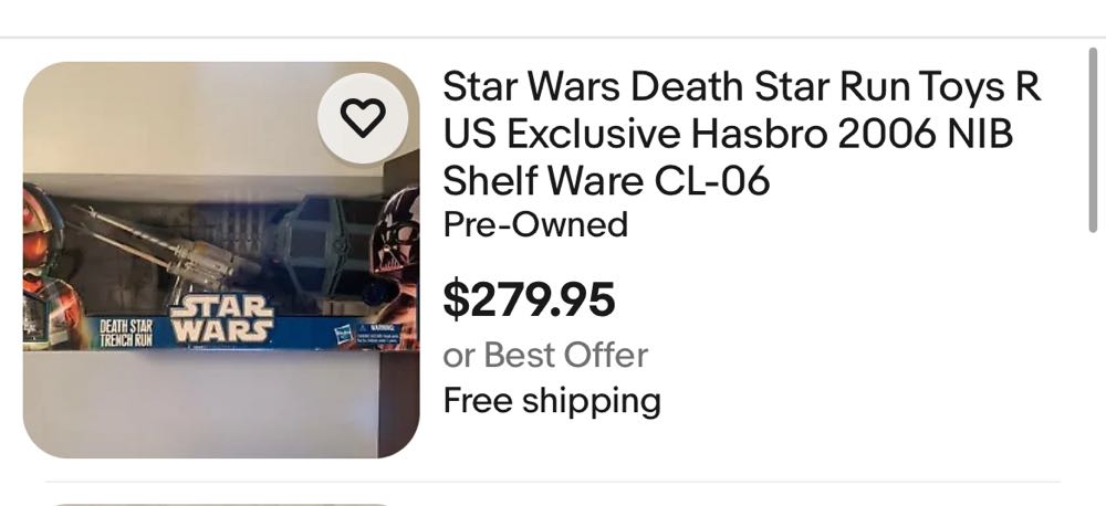 Star Wars Death Star Trench Run - Hasbro action figure collectible [Barcode 653569651918] - Main Image 2