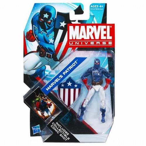 Marvel’s Patriot - Hasbro (Marvel Universe) action figure collectible [Barcode 653569652045] - Main Image 1