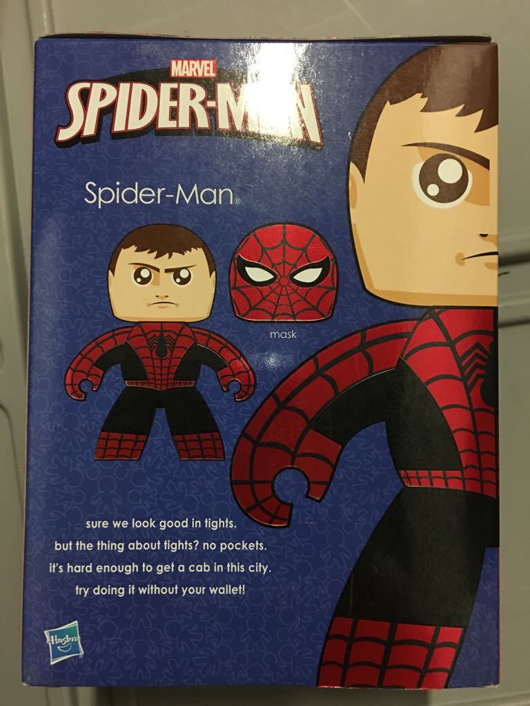 Spiderman Mighty Mugg - Hasbro (San Diego Comic Con Exclusive) action figure collectible [Barcode 653569654872] - Main Image 2