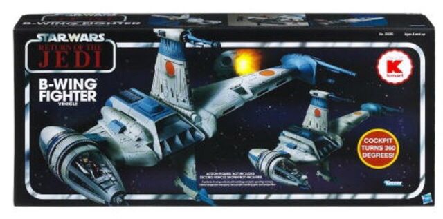 B-Wing Fighter - Hasbro (Start Wars Episode VI Return Of The Jedi) action figure collectible [Barcode 653569655190] - Main Image 2