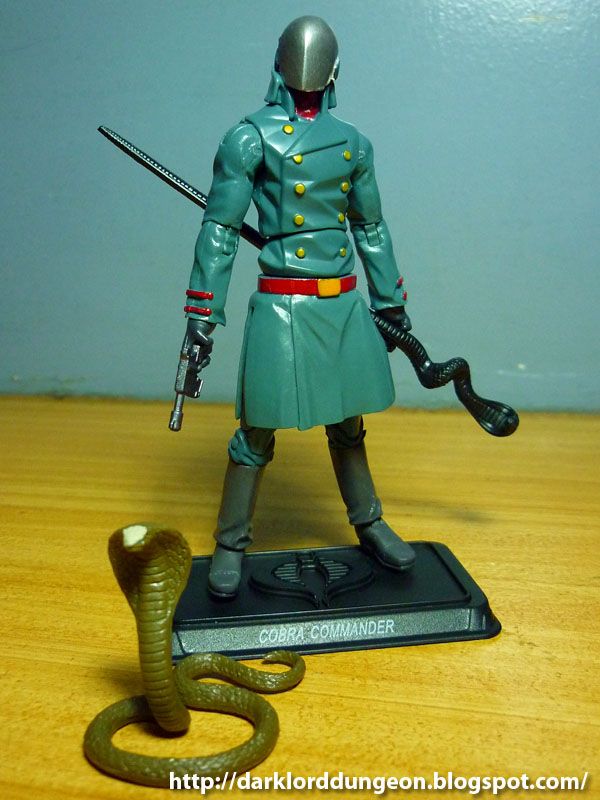G.I. Joe Cobra Commander - Hasbro (G.I. Joe 30th Anniversary-Renegades) action figure collectible [Barcode 653569657217] - Main Image 2