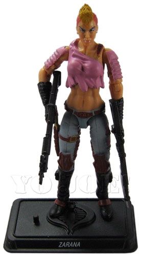 Zarana - Hasbro (G.I. Joe) action figure collectible [Barcode 653569657828] - Main Image 2