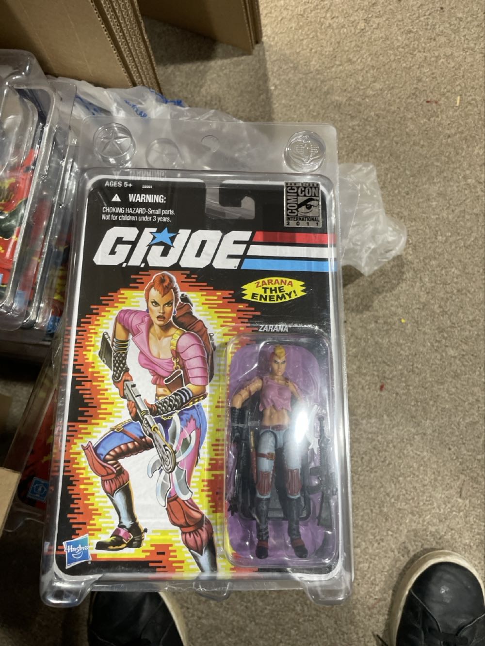 Zarana - Hasbro (G.I. Joe) action figure collectible [Barcode 653569657828] - Main Image 4