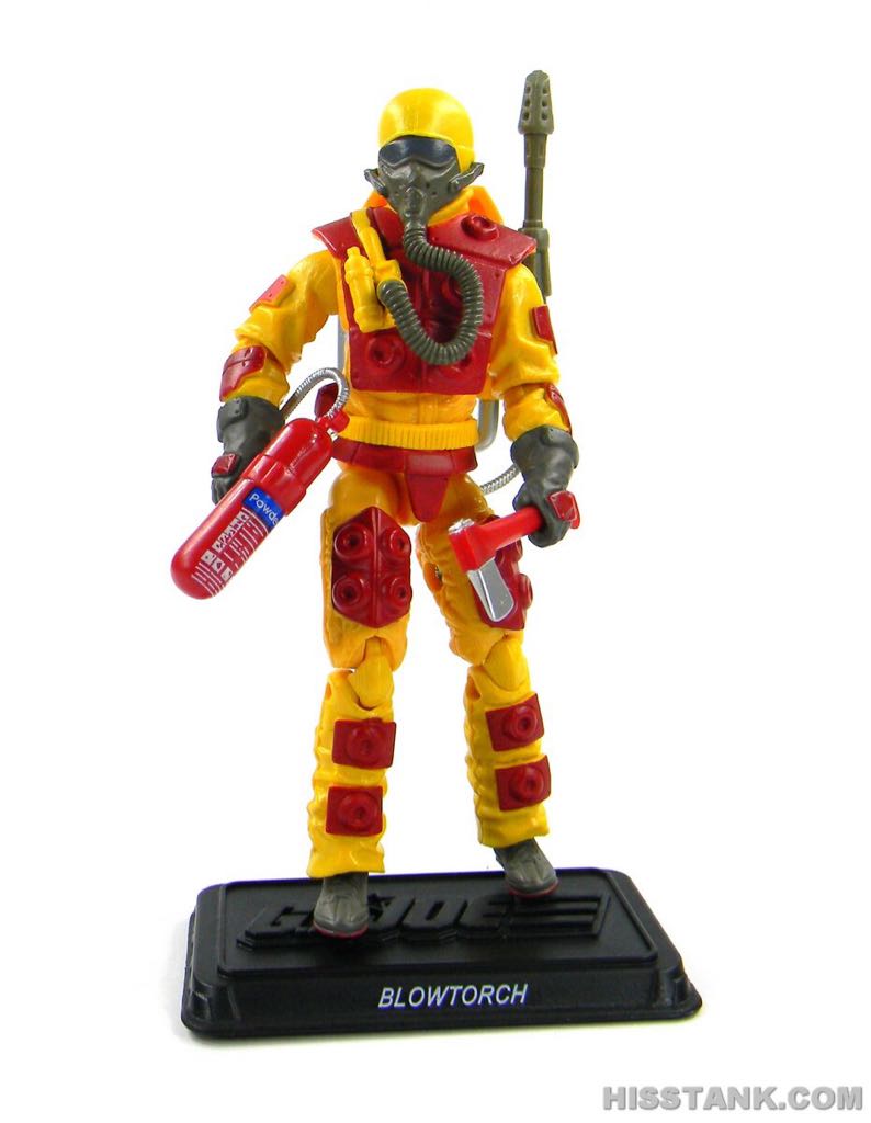 G.I. Joe: Blowtorch - Hasbro (The Pursuit Of Cobra) action figure collectible [Barcode 653569658443] - Main Image 2
