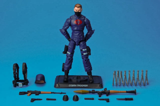 Cobra Trooper V15 (The Enemy) - Hasbro (Pursuit Of Cobra - City Strike) action figure collectible [Barcode 653569658474] - Main Image 2