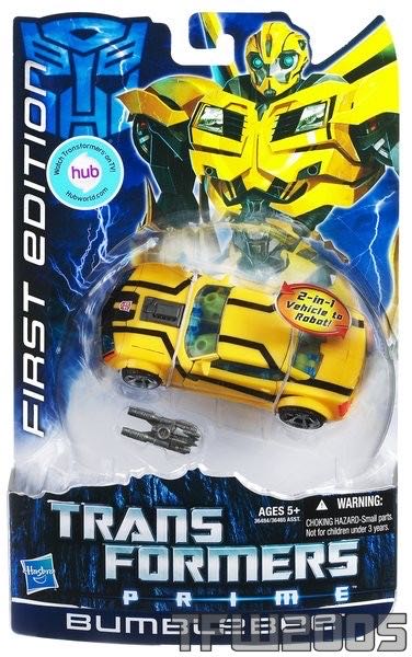 Transformers Prime-Bumblebee - Hasbro (Transformers Prime-First Edition) action figure collectible [Barcode 653569663560] - Main Image 3
