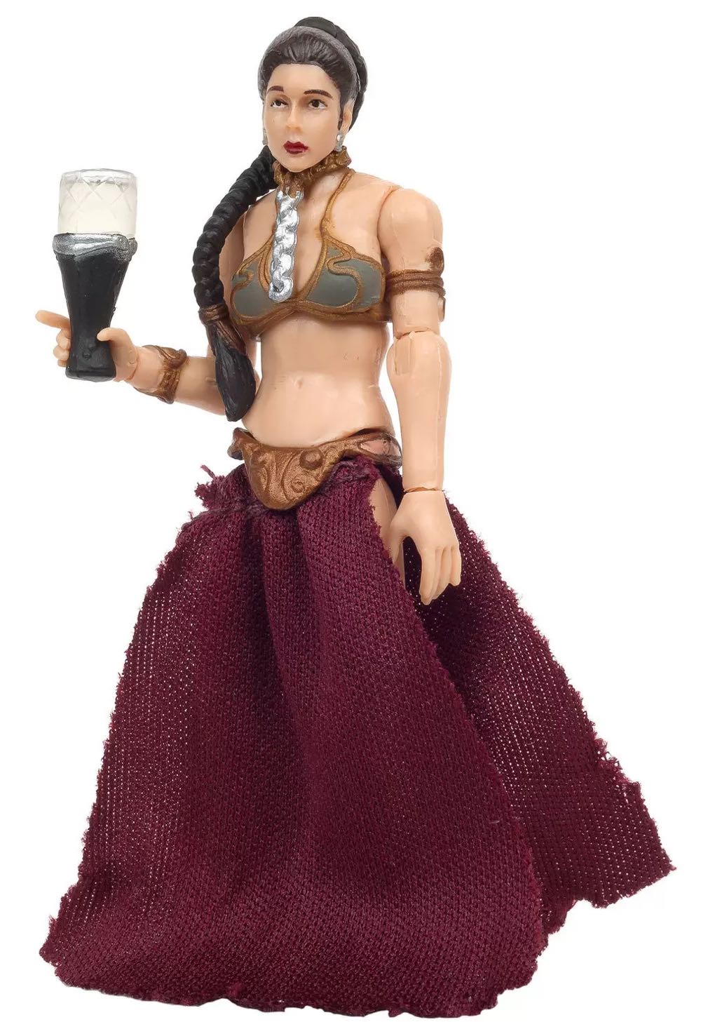 Princess Leia (Slave Outfit) - Hasbro (Episode VI: Return of the Jedi) action figure collectible [Barcode 653569664215] - Main Image 3