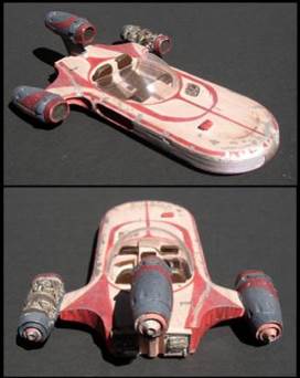 X-34 Landspeeder - Hasbro (Star Wars: Episode IV - A New Hope) action figure collectible [Barcode 653569664840] - Main Image 2