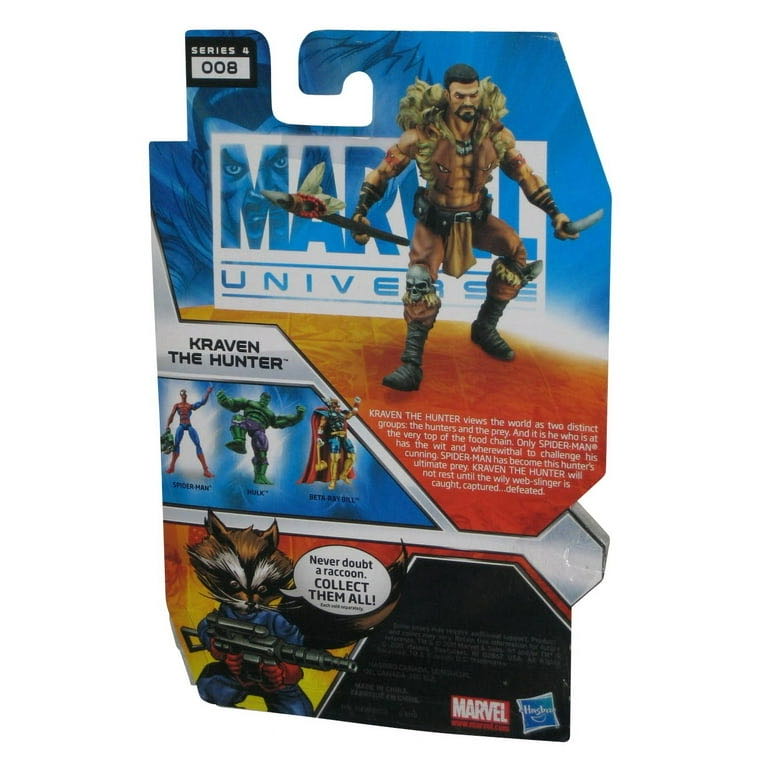 Kraven The Hunter - Hasbro (Marvel Universe) action figure collectible [Barcode 653569665731] - Main Image 4
