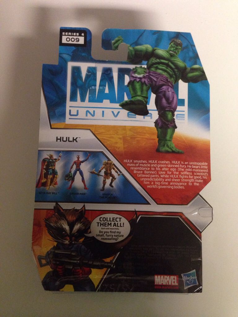 Hulk - Hasbro (Marvel Universe) action figure collectible [Barcode 653569665748] - Main Image 2