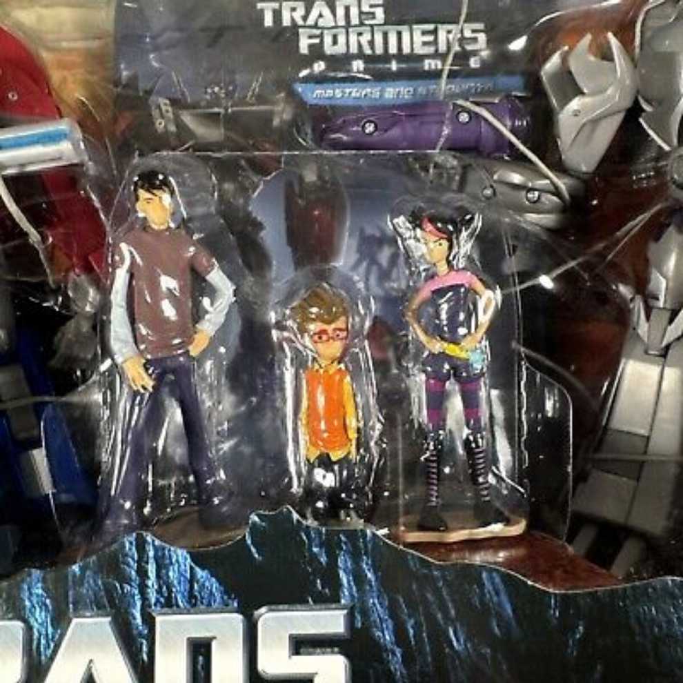 Blu-ray/DVD Transformers-Prime: 1st Edition Series Optimus Prime vs Megatron Toy Set And DVD - Hasbro (Prime) action figure collectible [Barcode 653569675426] - Main Image 4