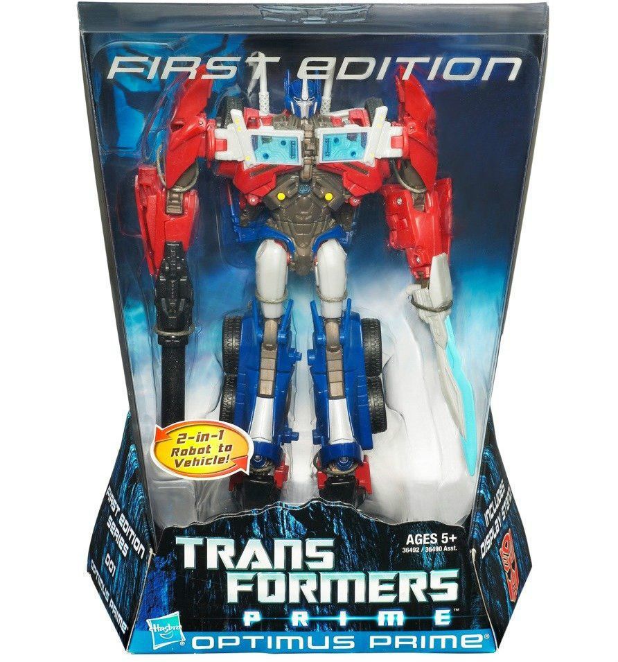 Optimus Prime - Hasbro (Prime) action figure collectible [Barcode 653569675815] - Main Image 2