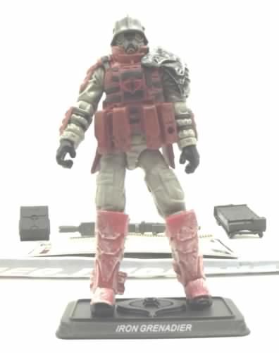 Iron Grenadier (Elite Trooper) - Hasbro (Pursuit Of Cobra - City Strike) action figure collectible [Barcode 653569681328] - Main Image 2