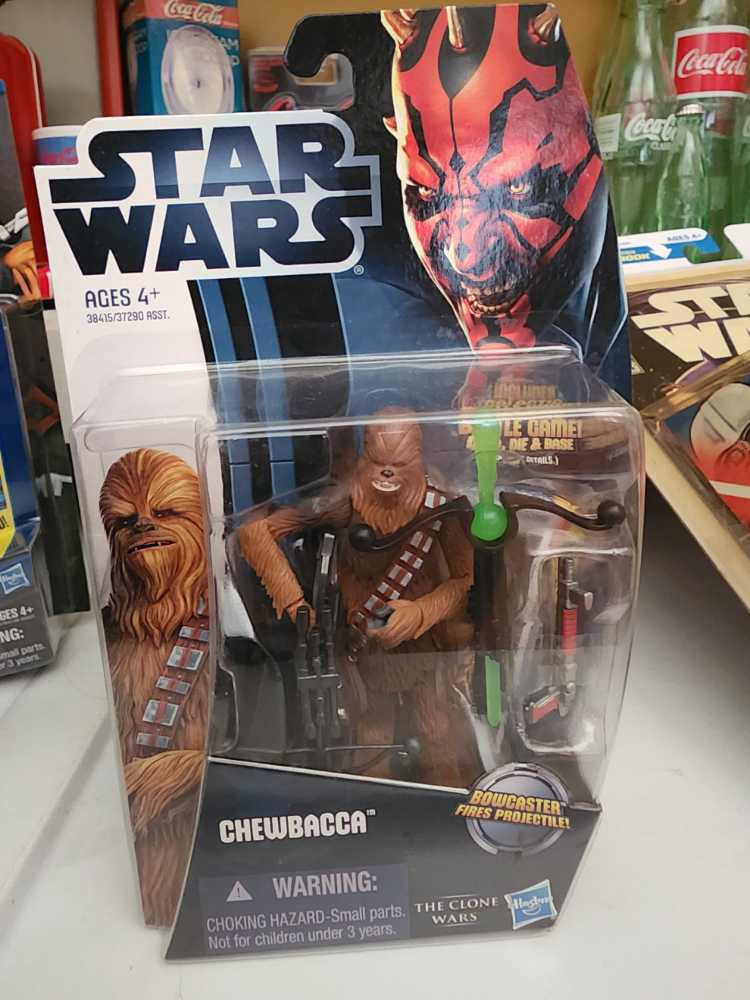 Chewbacca - Hasbro (Star Wars: The Clone Wars) action figure collectible [Barcode 653569681632] - Main Image 3