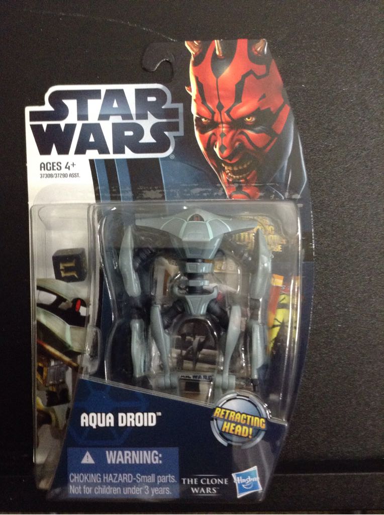 Aqua Droid CW10 - Hasbro (2008-2013 The Clone Wars) action figure collectible [Barcode 653569681649] - Main Image 1