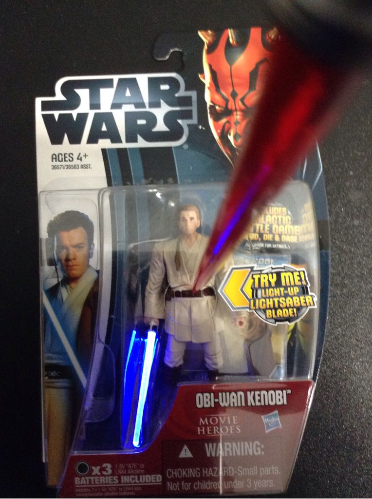 Obi-Wan Kenobi - Movie Heroes - Hasbro (Movie Heroes) action figure collectible [Barcode 653569687573] - Main Image 2