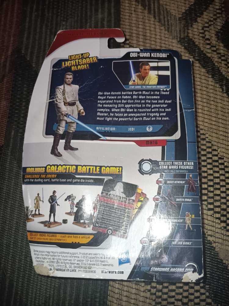 Obi-Wan Kenobi - Movie Heroes - Hasbro (Movie Heroes) action figure collectible [Barcode 653569687573] - Main Image 3