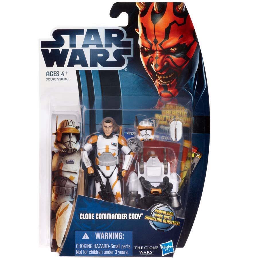 Maul Card - Clone Commander Cody - Hasbro action figure collectible [Barcode 653569687795] - Main Image 2