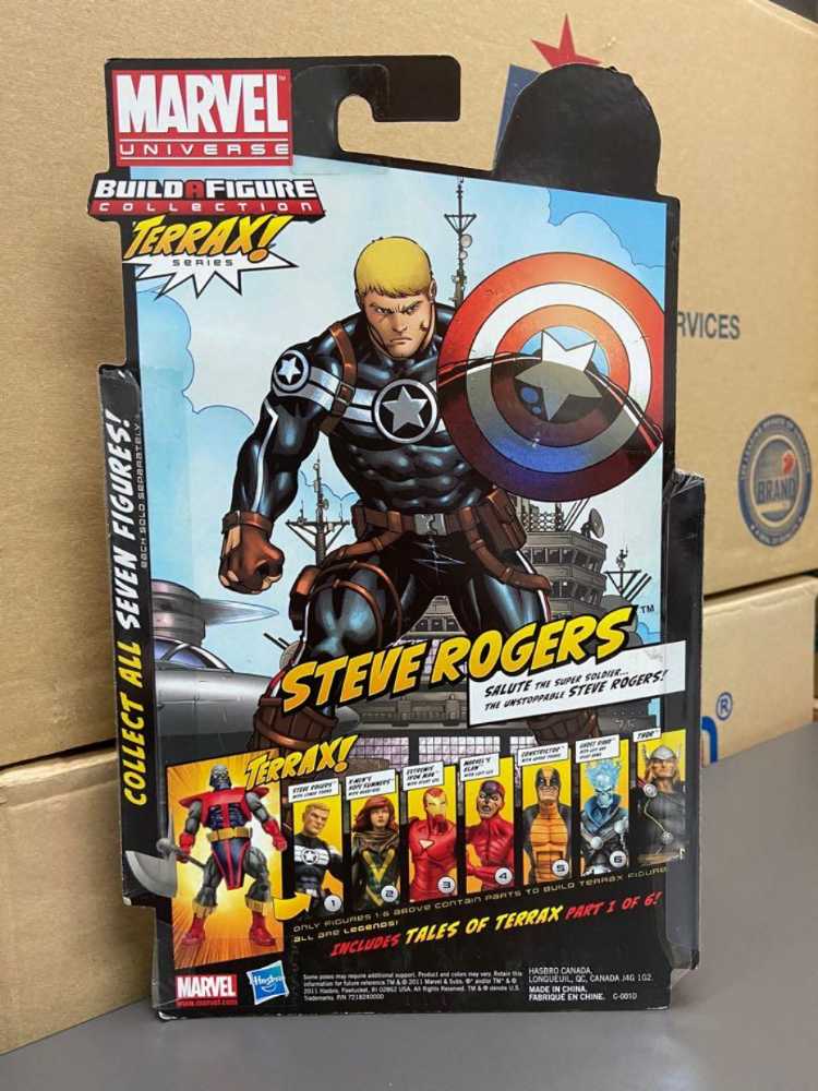 Commander Rogers - Hasbro (Marvel: Legends: 6”) action figure collectible [Barcode 653569690399] - Main Image 3