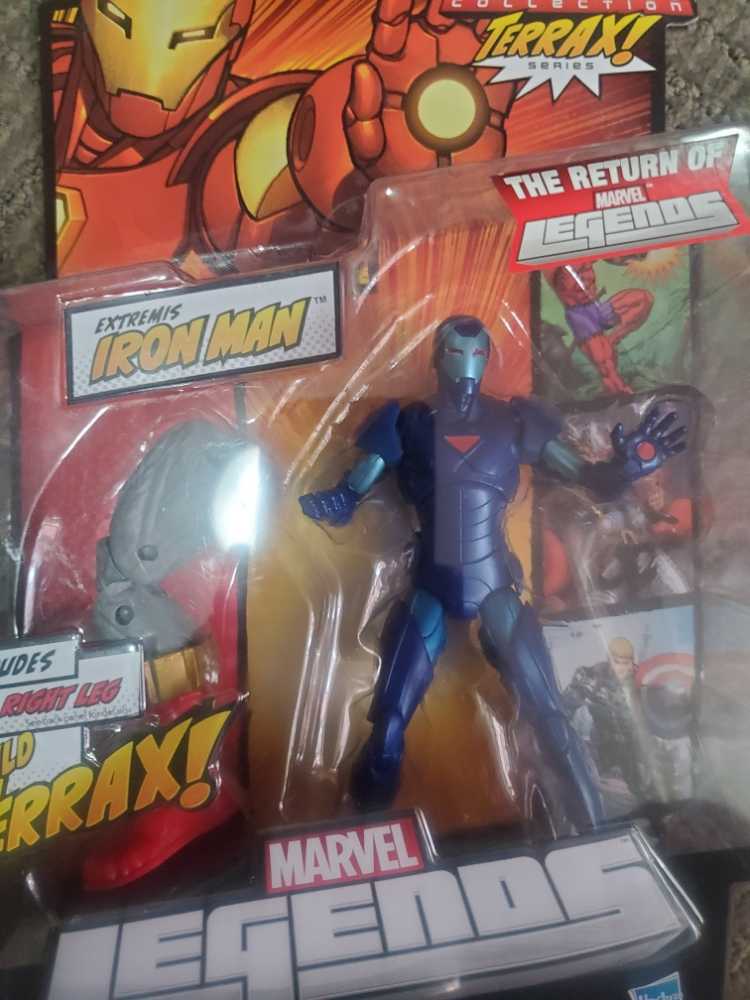 Iron Man (Extremis) *chase Variant* - Hasbro (Marvel Legends) action figure collectible [Barcode 653569690443] - Main Image 3