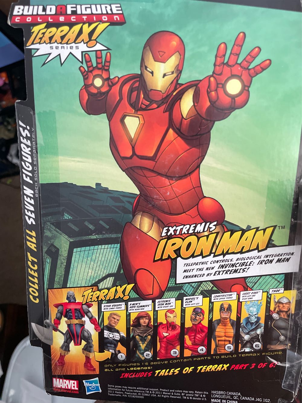 Iron Man (Extremis) *chase Variant* - Hasbro (Marvel Legends) action figure collectible [Barcode 653569690443] - Main Image 4