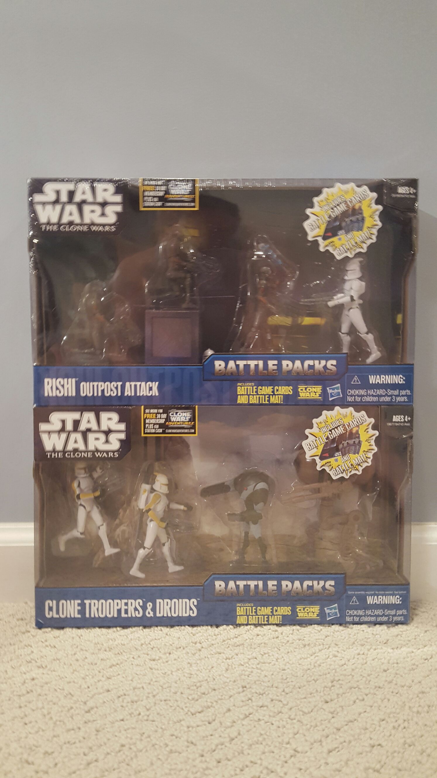 Battle Pack - Value Set 2 of 2 - Hasbro (The Clone Wars) action figure collectible [Barcode 653569693239] - Main Image 1