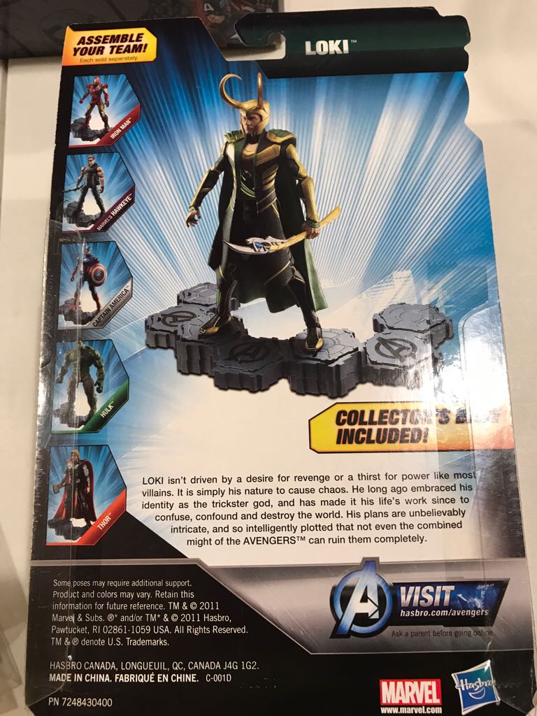 Loki  (Marvel Legends Walmart Exclusive) action figure collectible [Barcode 653569693932] - Main Image 2